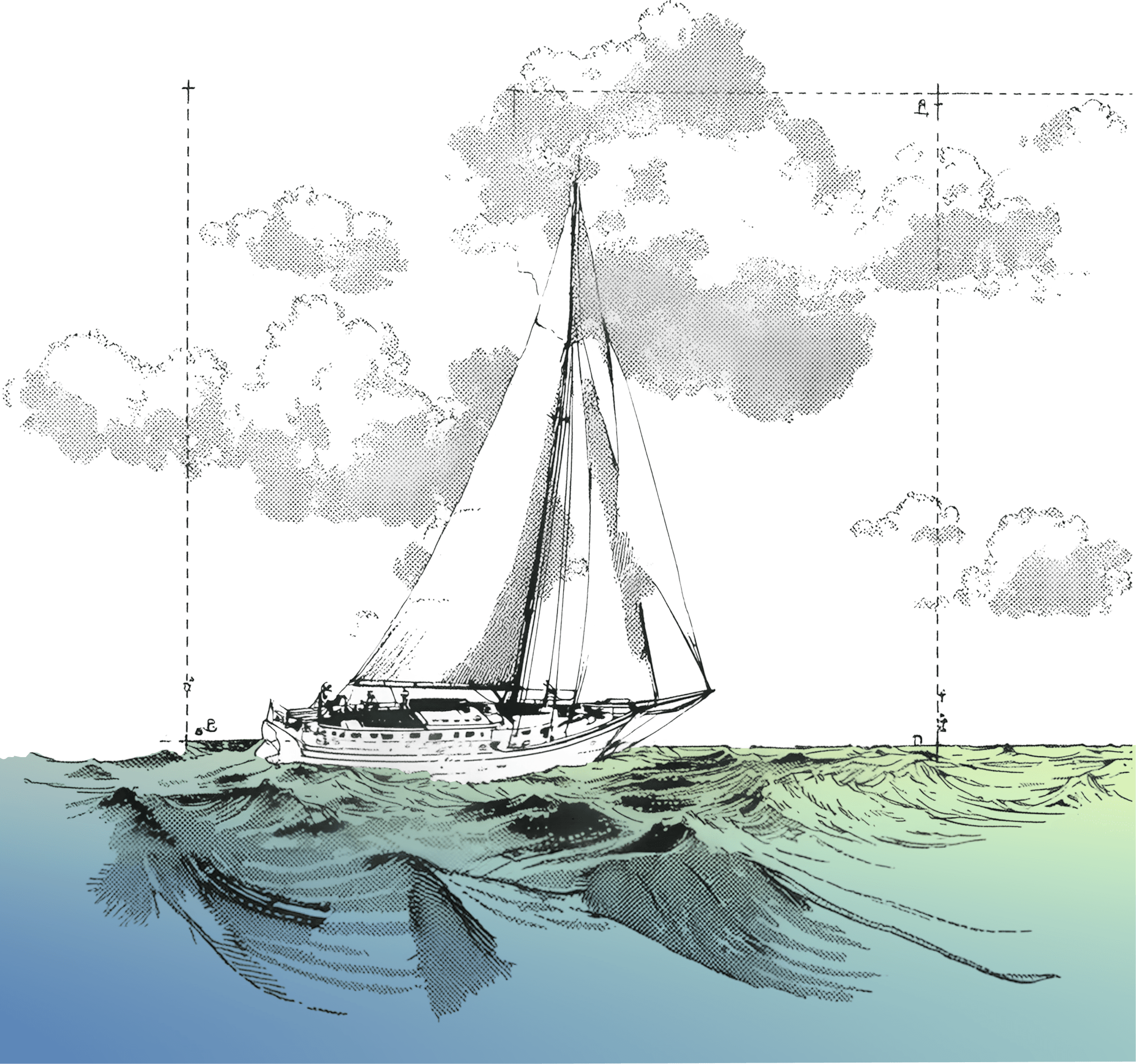 Sailboat illustration